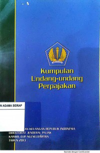 Image of Kumpulan Undang-undang Perpajakan